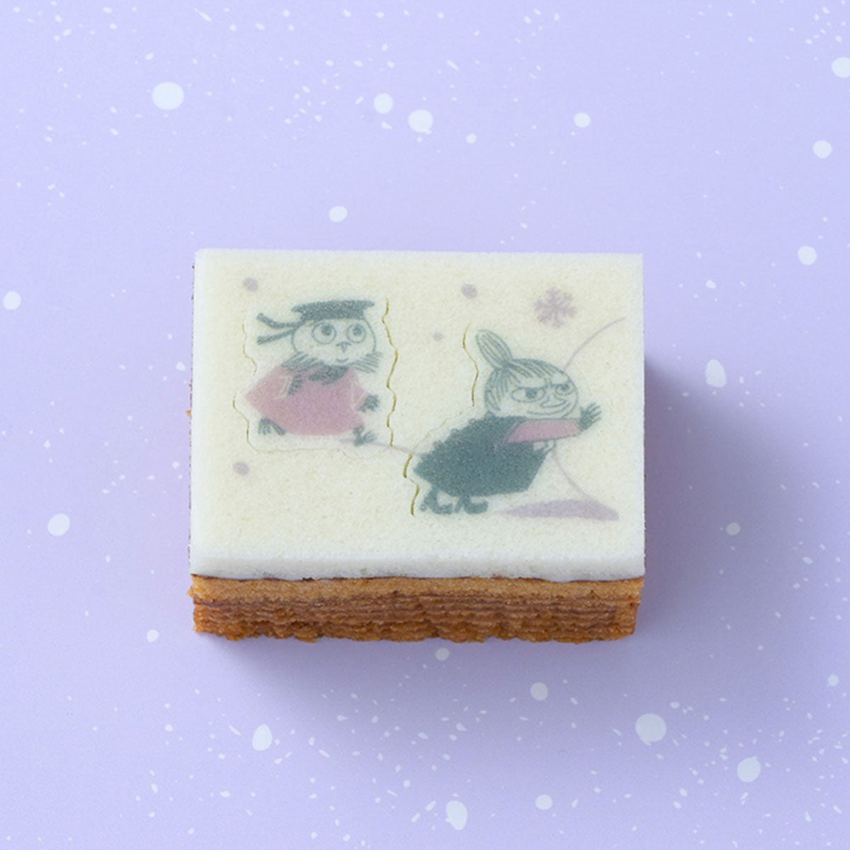 【冬季限定】Moomin ムーミン Katanukiya カタヌキヤ 型抜きバウム ( SNOWY WAY HOME 塩キャラメル味 )
