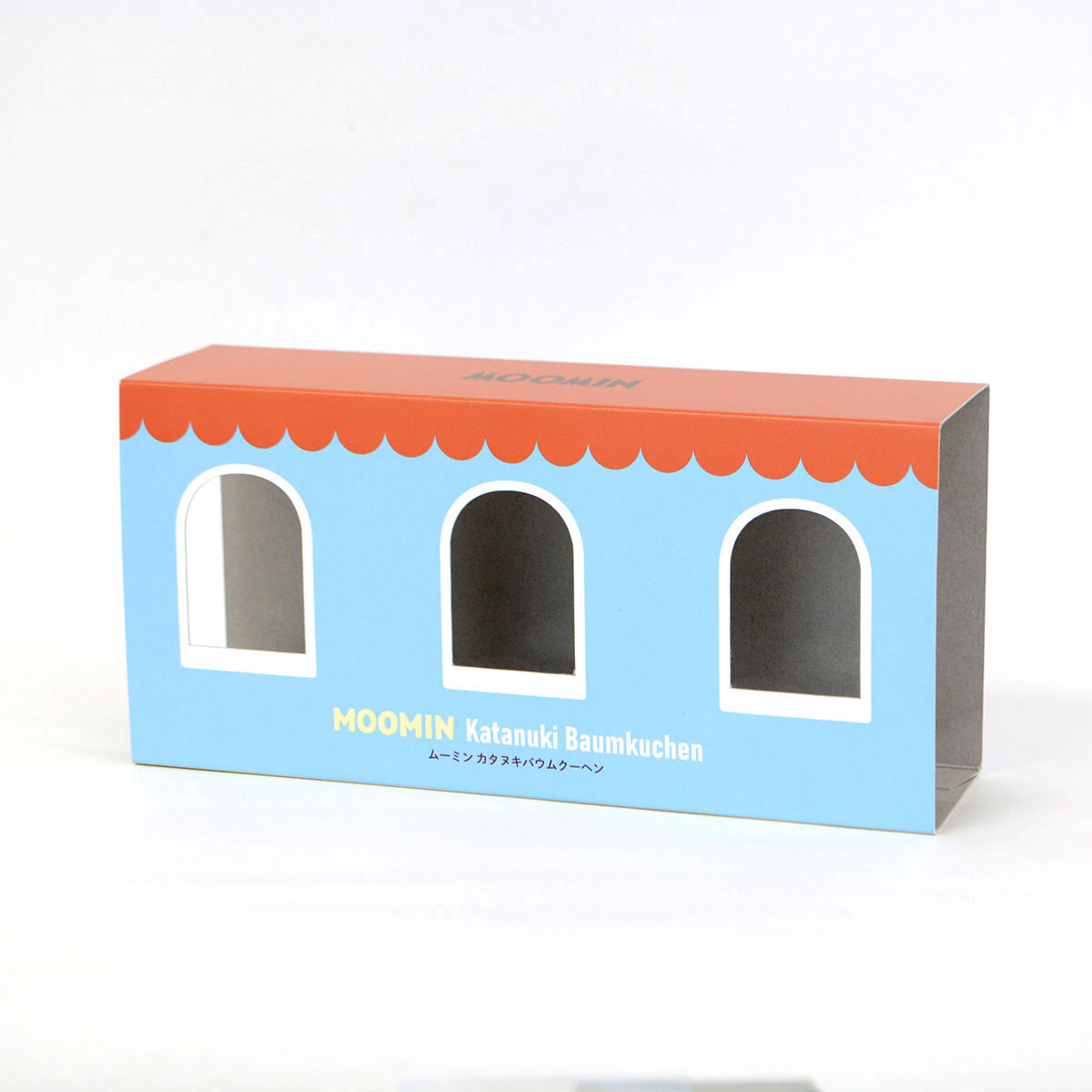 【冬季限定】Moomin ムーミン Katanukiya カタヌキヤ 型抜きバウム ( SNOWY WAY HOME 塩キャラメル味 )