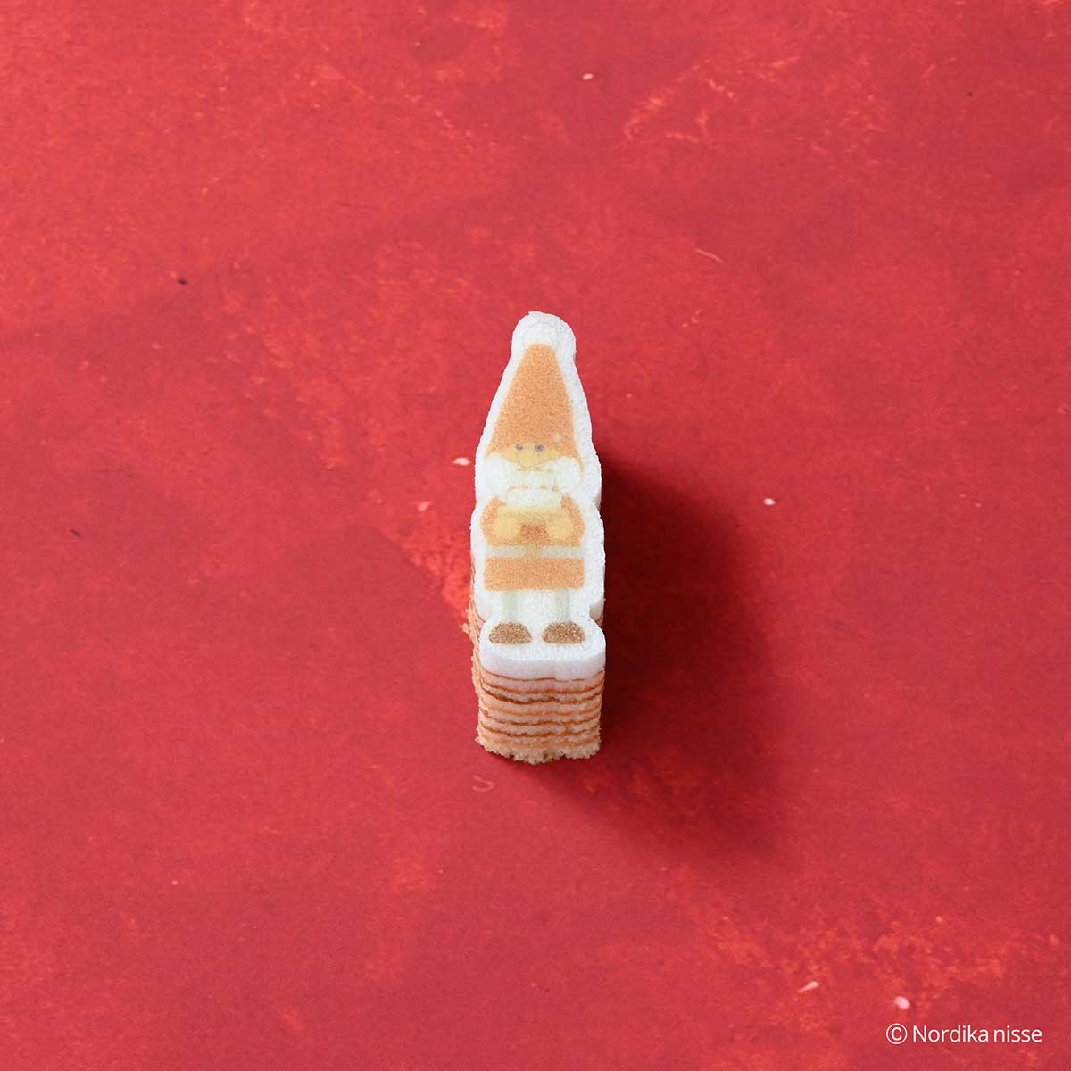 Katanukiya カタヌキヤ ノルディカニッセの型抜きバウム ( いちご / 20周年アニバーサリーサンタ )