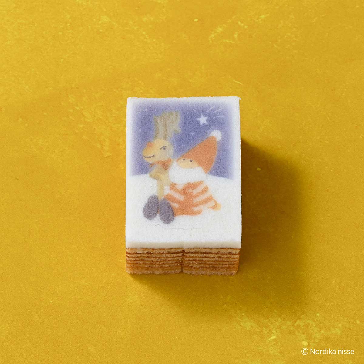 Katanukiya カタヌキヤ ノルディカニッセの型抜きバウム ( メープル / 星を見上げるサンタ )