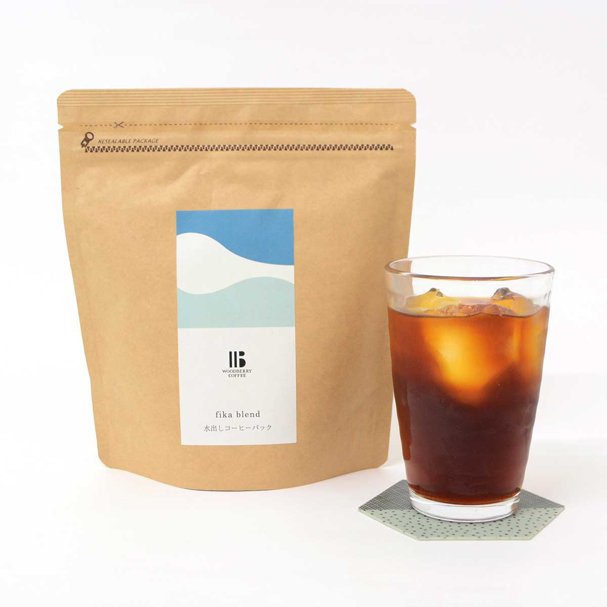 WOODBERRY COFFEE ウッド ベリー コーヒー 水出しコーヒーバッグ ( fikaブレンド / 5個セット )