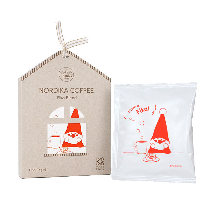 【予約】【2025新作】NORDIKA nisse ノルディカ ニッセ WOODBERRY COFFEE ウッド ベリー コーヒー ノルディカコーヒー ドリップバッグ ( フィーカブレンド / 3個セット )