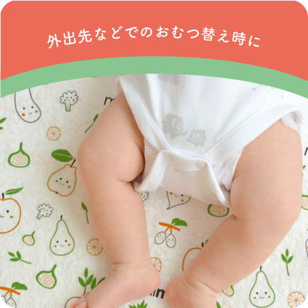 minimono ミニモノ 防水おたすけシート 3柄セット( 10回分×3 ロール )