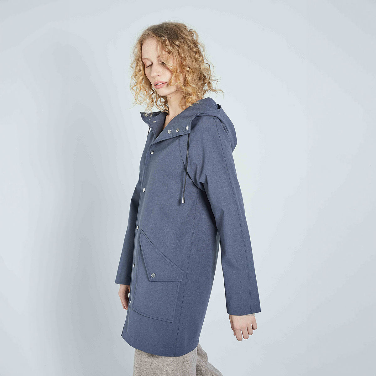 Ducktail Rainwear ダックテール レインウェア シティレインコート  ( XXSサイズ / グレー )