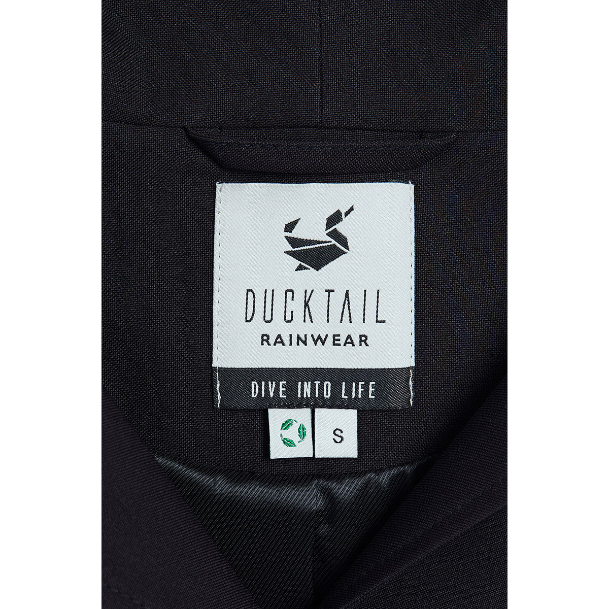 Ducktail Rainwear ダックテール レインウェア シティレインコート  ( XXXSサイズ / ブラック )