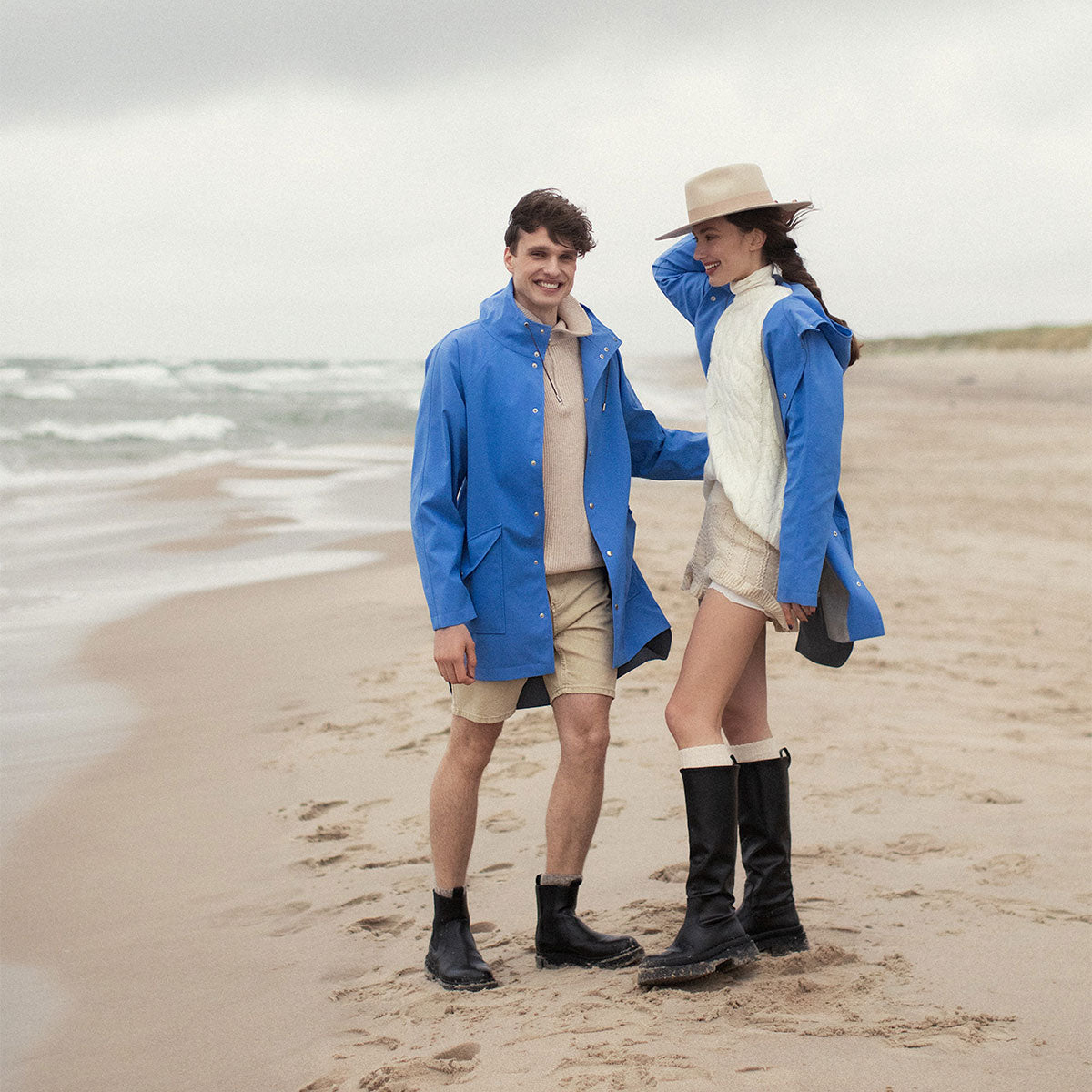 ダックテール/DUCKTAIL/レインウェア/レインコート/美シルエット/タグ付 Ducktail Rainwear ダックテール レインウェア シティレインコート