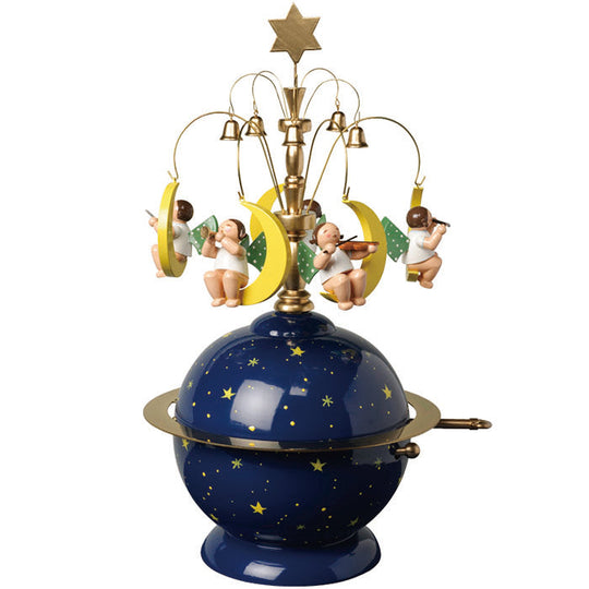 Wendt & K&uuml;hn ヴェント & キューン 木製オルゴール 天使と惑星