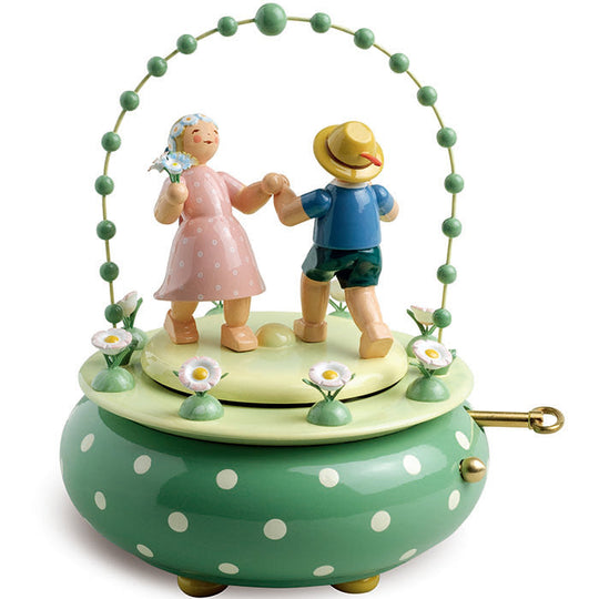 Wendt & K&uuml;hn ヴェント & キューン 木製オルゴール 2人のワルツ