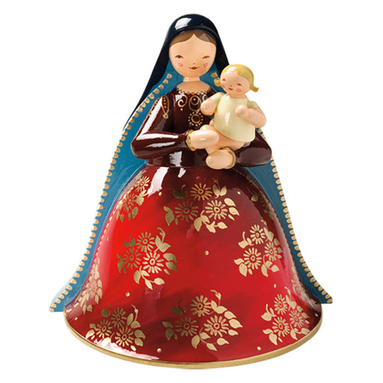 Wendt & K&uuml;hn ヴェント & キューン 木製人形グラデーションドレスの天使 ( 無償の愛 )