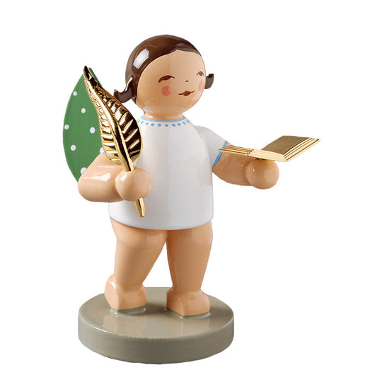 Wendt & K&uuml;hn ヴェント & キューン 木製人形ゴールドエディション ( 詩をよむ天使 )