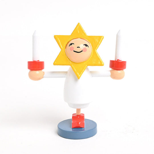 Wendt & K&uuml;hn ヴェント & キューン 木製人形スターチャイルド ( キャンドル )