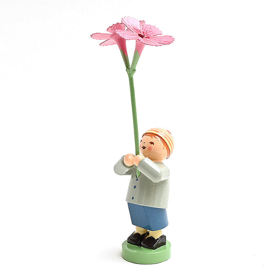 Wendt & K&uuml;hn ヴェント & キューン 木製人形ブロッサムキンダー ( カーネーション )