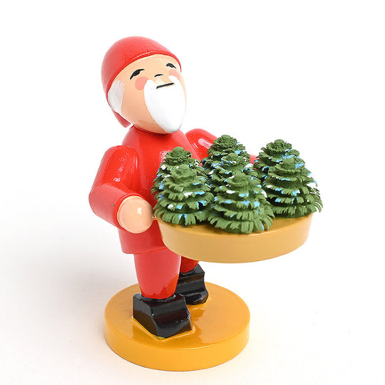 Wendt & K&uuml;hn ヴェント & キューン 木製人形ブロッサムフレンズ ( お手伝いの妖精”ノーム”植木鉢 )