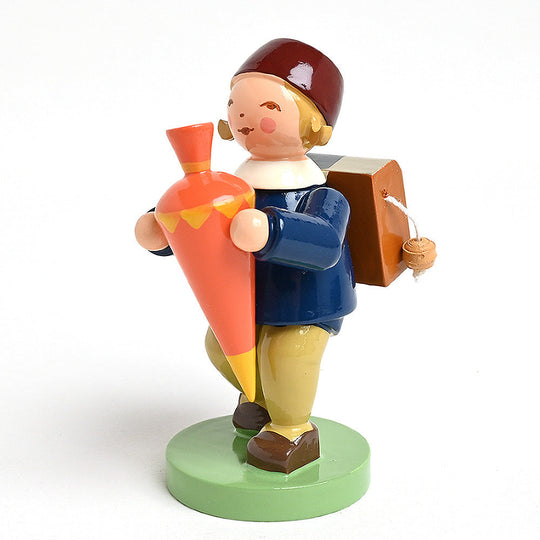 Wendt & K&uuml;hn ヴェント & キューン 木製人形ブロッサムフレンズ ( スクールボーイ )