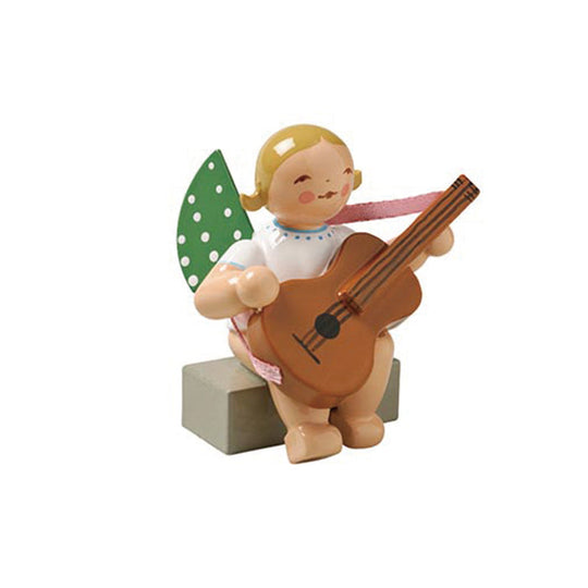 Wendt & K&uuml;hn ヴェント & キューン 木製人形 天使のオーケストラ ( ギター )