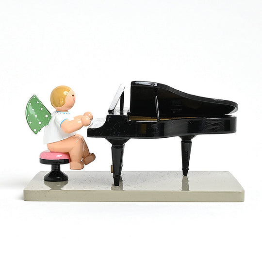 Wendt & K&uuml;hn ヴェント & キューン 木製人形 天使のオーケストラ ( グランドピアノ オープン )