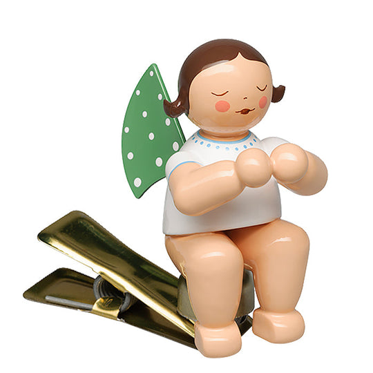 Wendt & K&uuml;hn ヴェント & キューン 木製人形 天使のオーケストラ ( クリップ お祈り )