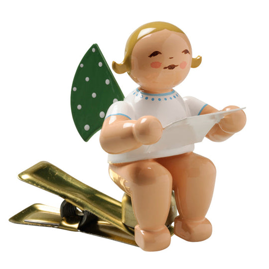 Wendt & K&uuml;hn ヴェント & キューン 木製人形 天使のオーケストラ ( クリップ コーラス )