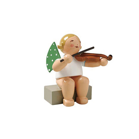Wendt & K&uuml;hn ヴェント & キューン 木製人形 天使のオーケストラ ( ビオラ 座 )