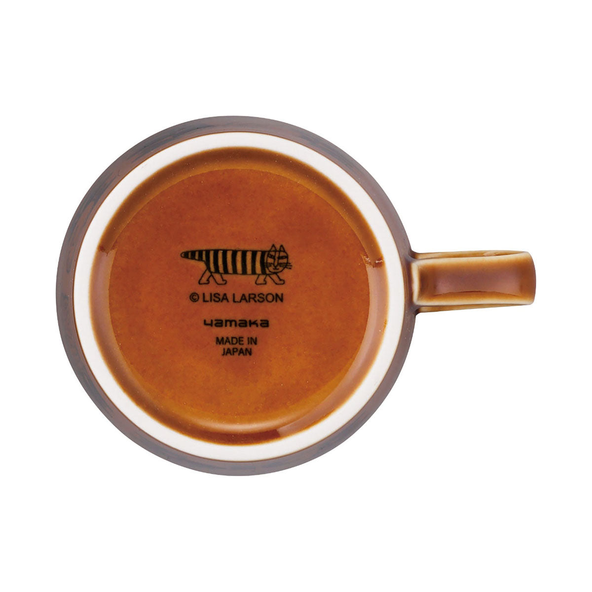 Lisa Larson リサ・ラーソン 木箱入りマグカップ ( ブラウン )