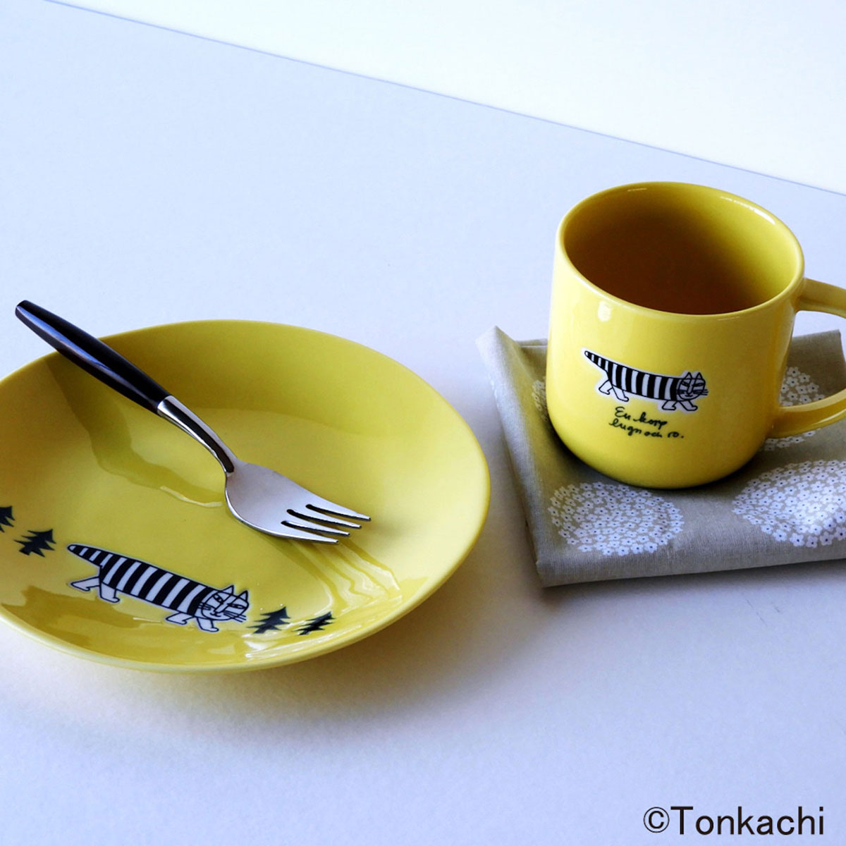 Lisa Larson リサ・ラーソン stroll ストロール マグカップ ( マイキー / イエロー )