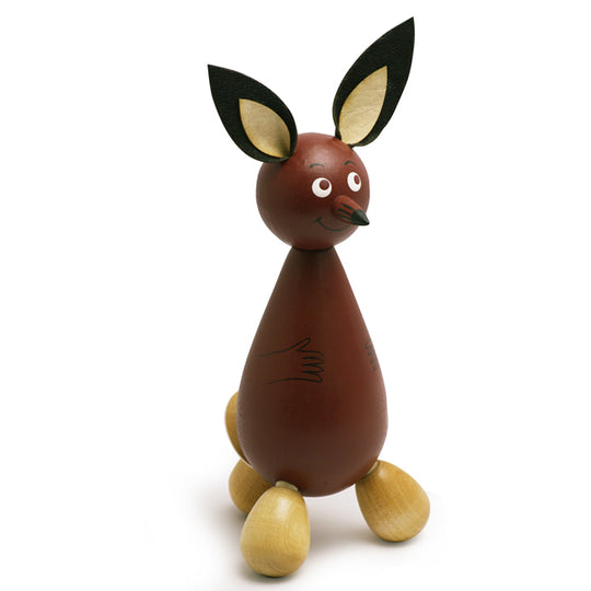 Moomin ムーミン Puulelut プーレルット 木製手描き人形 つぼ押し ( スニフ )