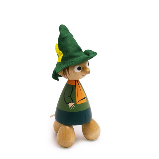 Moomin ムーミン Puulelut プーレルット 木製手描き人形 つぼ押し ( スナフキン )