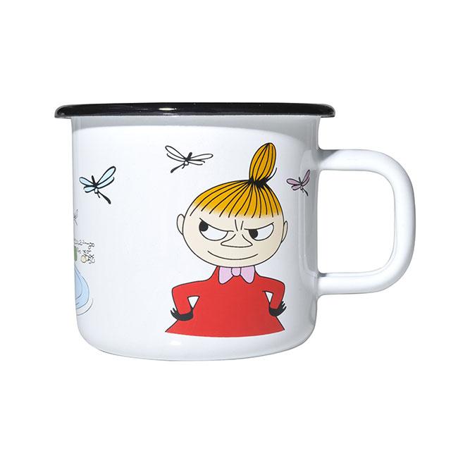 Moomin ムーミン Muurla ムールラ ホーローマグ(リトルミイ / 370ml)