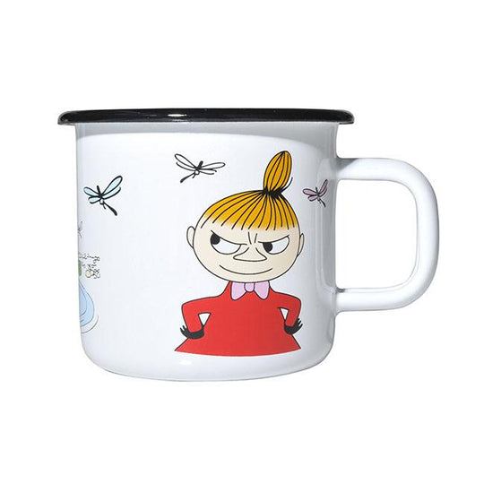 Moomin ムーミン Muurla ムールラ ホーローマグ（リトルミイ / 370ml）