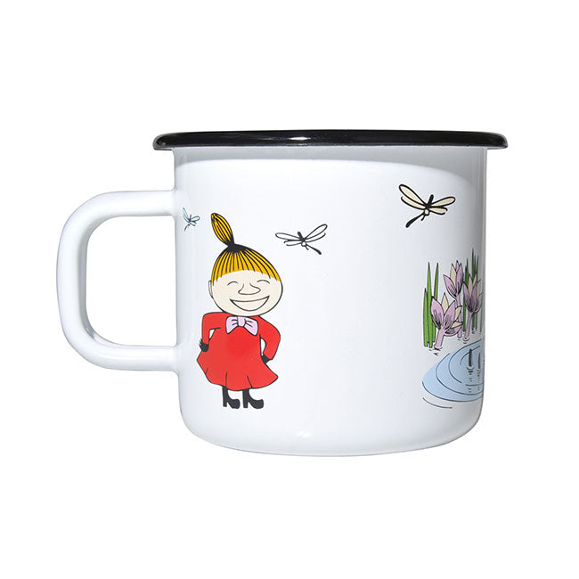Moomin ムーミン Muurla ムールラ ホーローマグ(リトルミイ / 370ml)