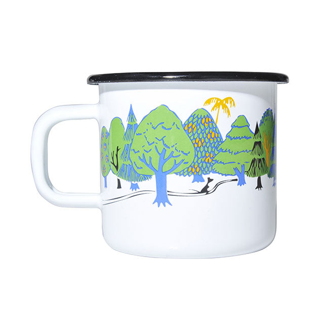 Moomin ムーミン Muurla ムールラ ホーローマグ(ヴィレッジ / 370ml)