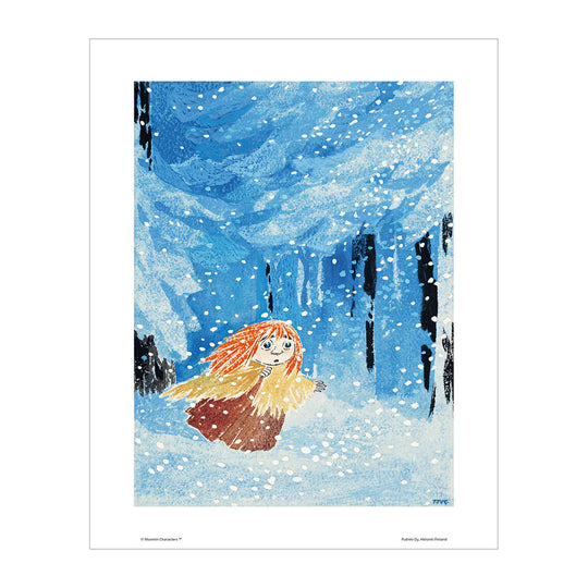 Moomin ムーミン Putinki プティンキ ミニポスター カラー ( 24×30cm / ミーサ )
