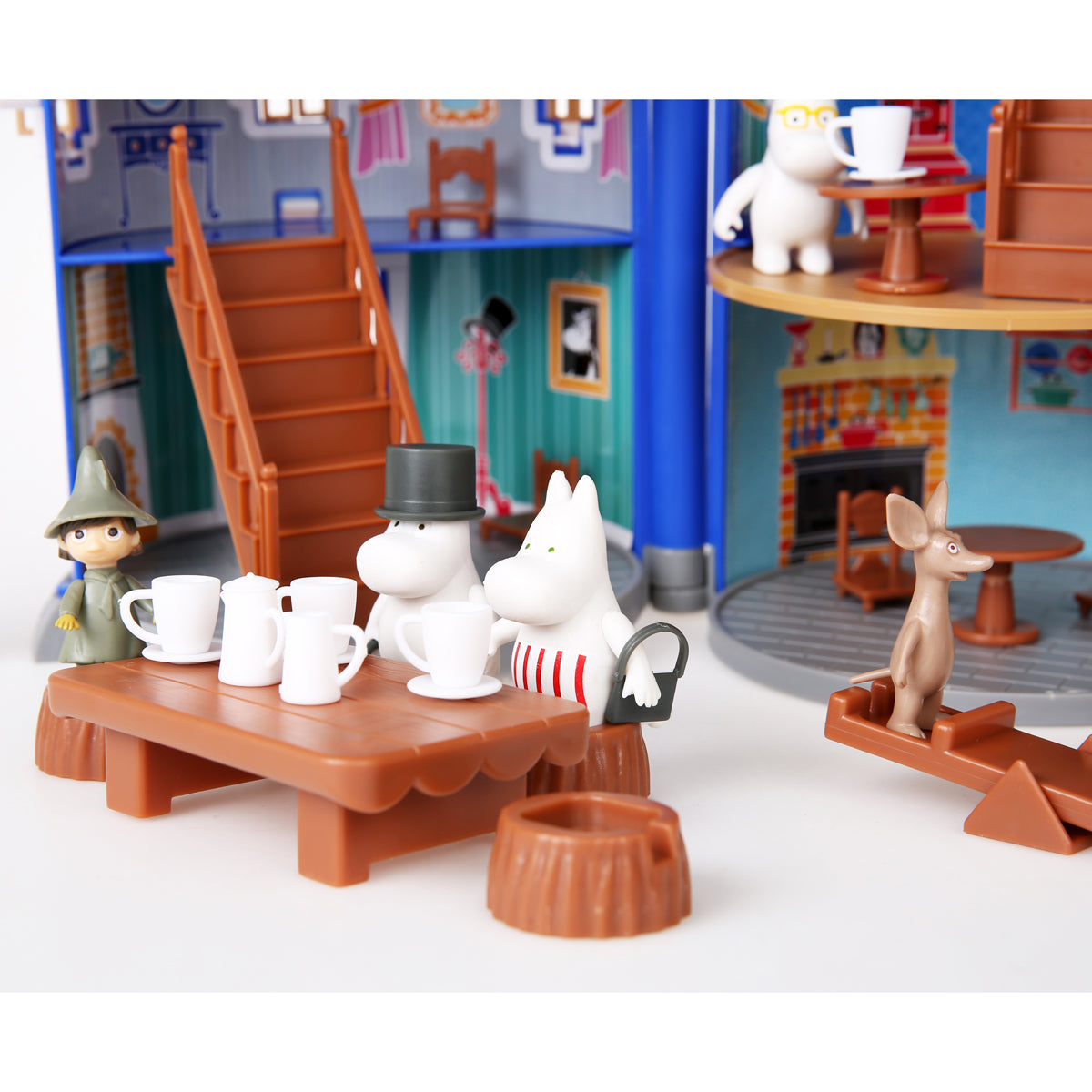 ムーミンハウス　ミニチュア　ドールハウス　Martinex マルティネックス Moomin ムーミン Martinex マルティネックス ムーミンハウス（取っ手付