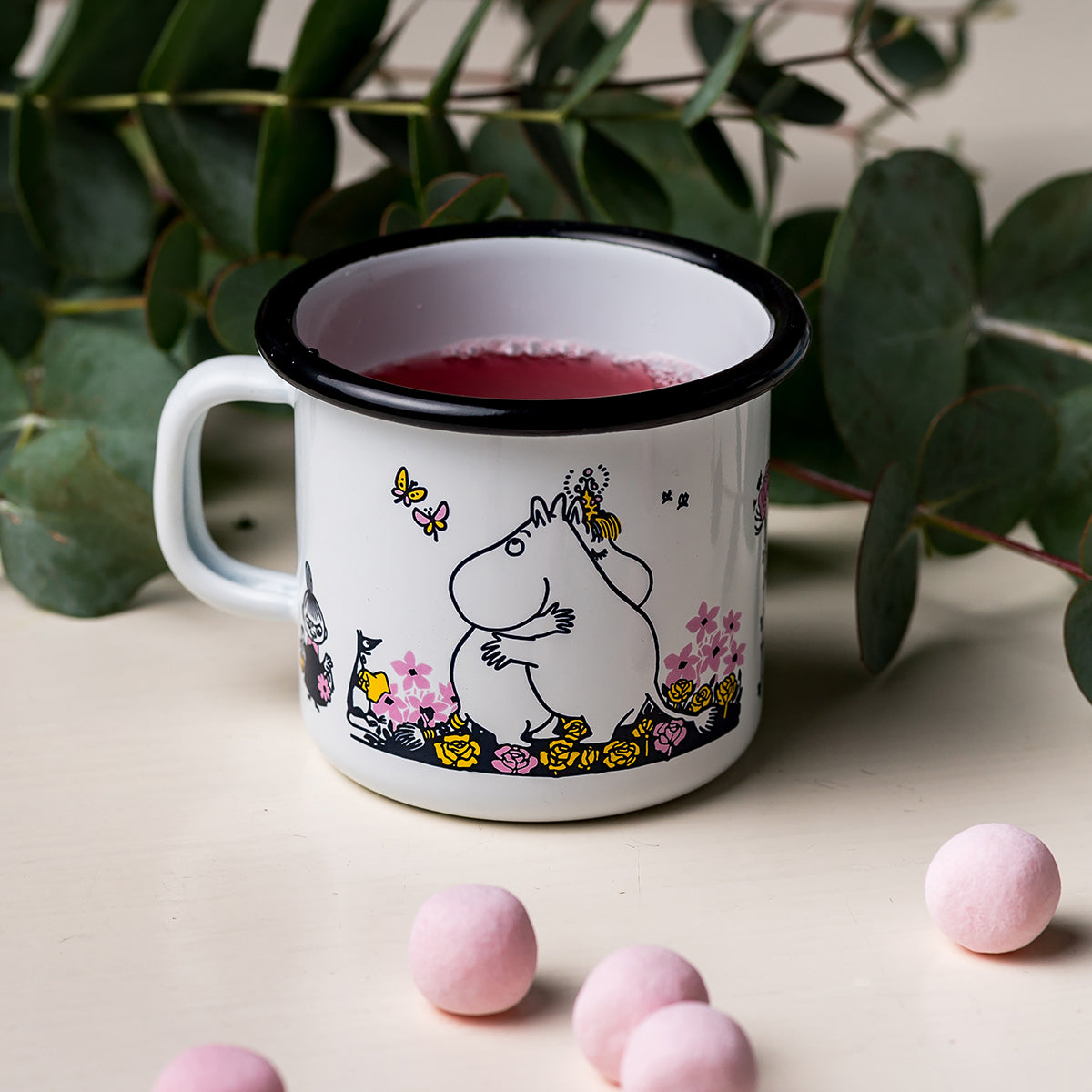 Moomin ムーミン Muurla ムールラ ホーローマグ(ハグ / 250ml)