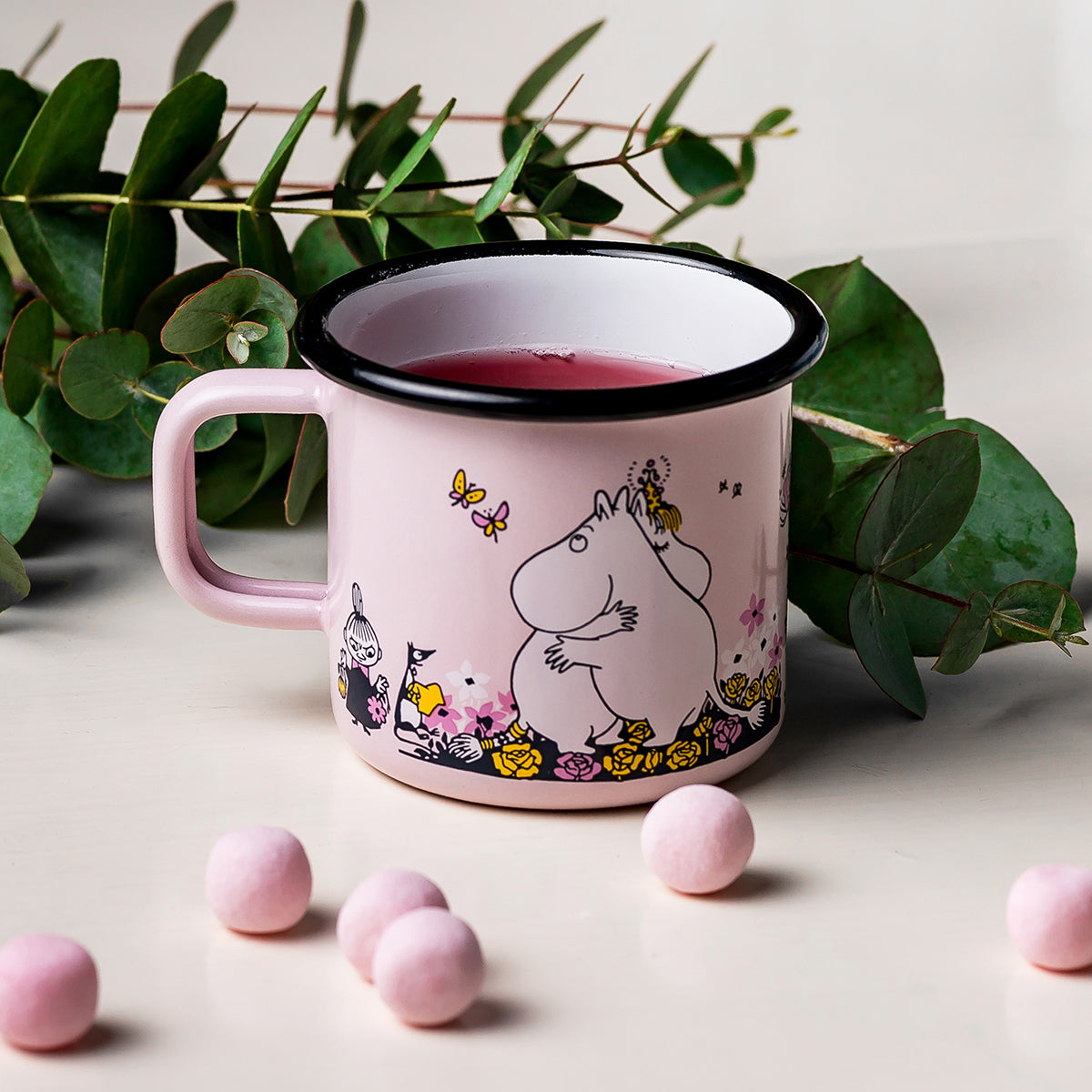Moomin ムーミン Muurla ムールラ ホーローマグ(ハグ / 370ml)