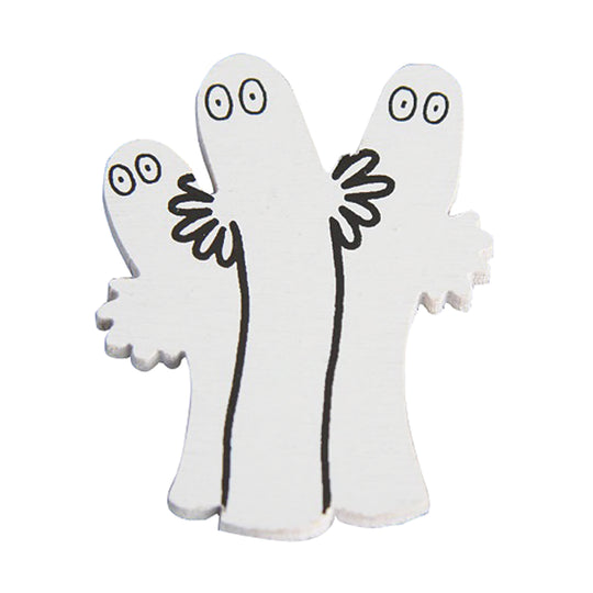 Moomin ムーミン APRILMAI アプリルマイ 木製マグネット ( ニョロニョロトリオ )