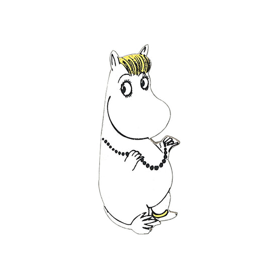 Moomin ムーミン APRILMAI アプリルマイ 木製マグネット ( ネックレスのスノークのおじょうさん )