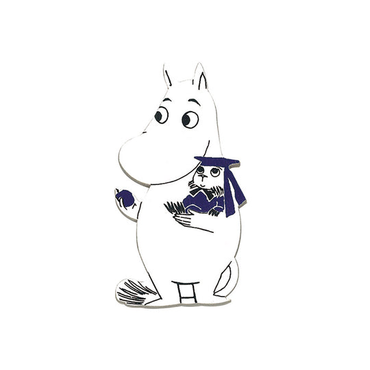 Moomin ムーミン APRILMAI アプリルマイ 木製マグネット ( ムーミンとブルーベリー )