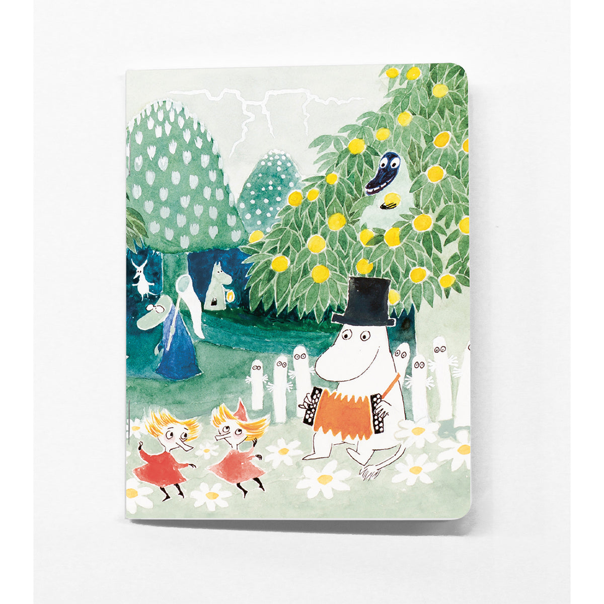 Moomin ムーミン Putinki プティンキ ミニノートブック ( 飛行おにの帽子 ムーミンパパ )