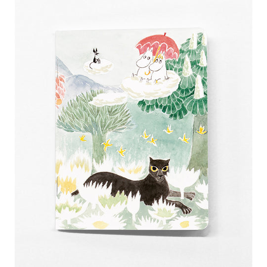 Moomin ムーミン Putinki プティンキ ミニノートブック ( 飛行おにの帽子 ムーミン＆スノークのおじょうさん )