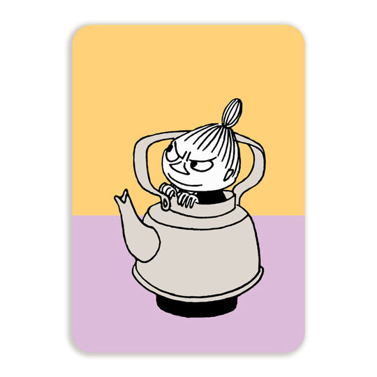 Moomin ムーミン Putinki プティンキ ポストカードパステル ( リトルミイ )