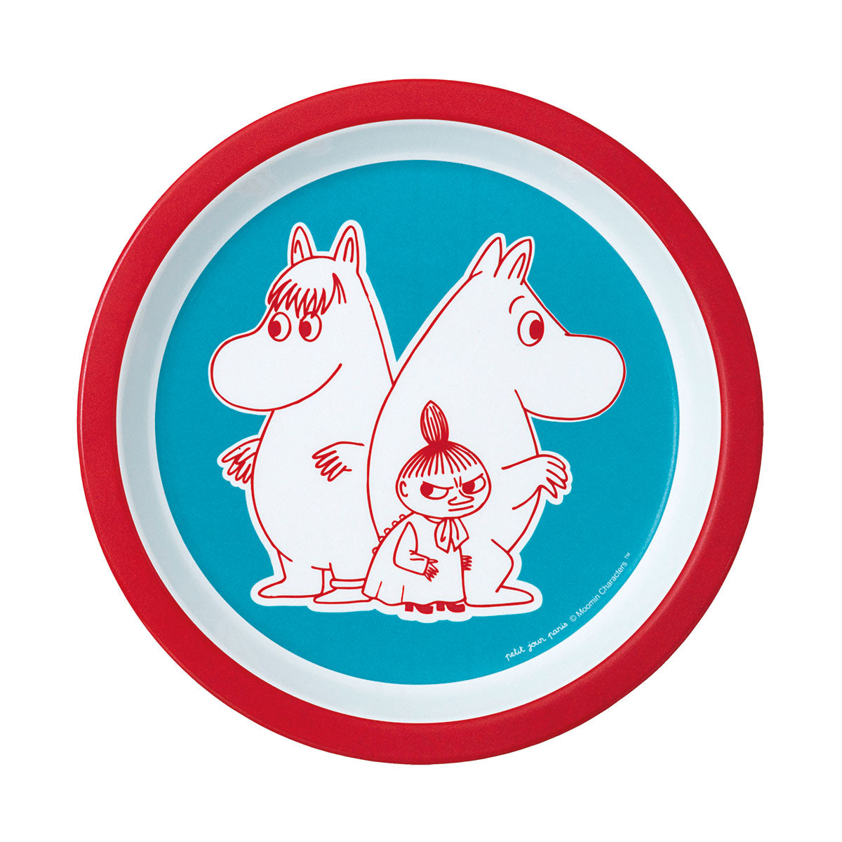Moomin ムーミン petit jour paris プティジュールパリ メラミンギフト5点セット ( ムーミン )