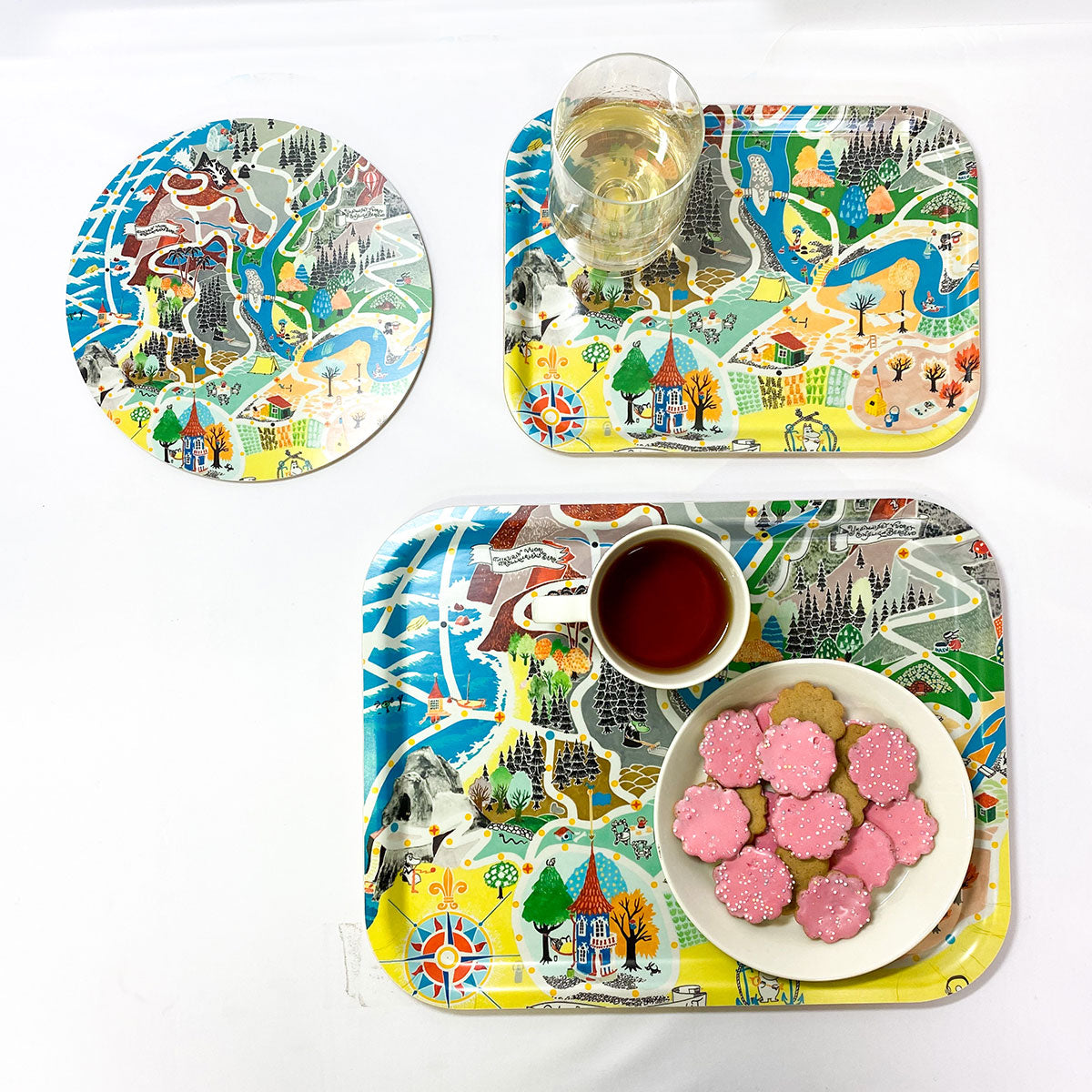 Moomin ムーミン Opto Design オプトデザイン ポットコースター