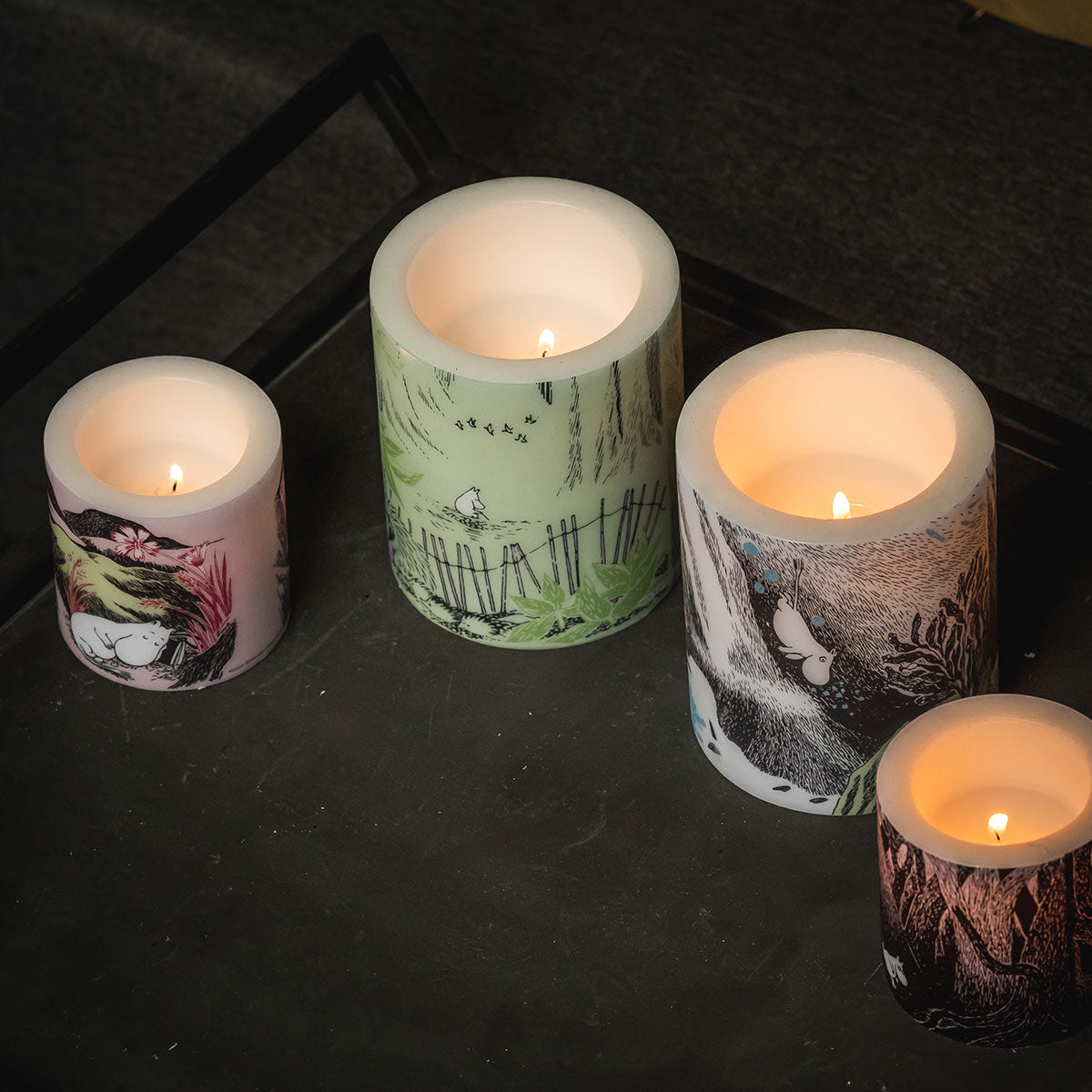 Moomin ムーミン Muurla ムールラ キャンドル ( In the Wild / H120mm )