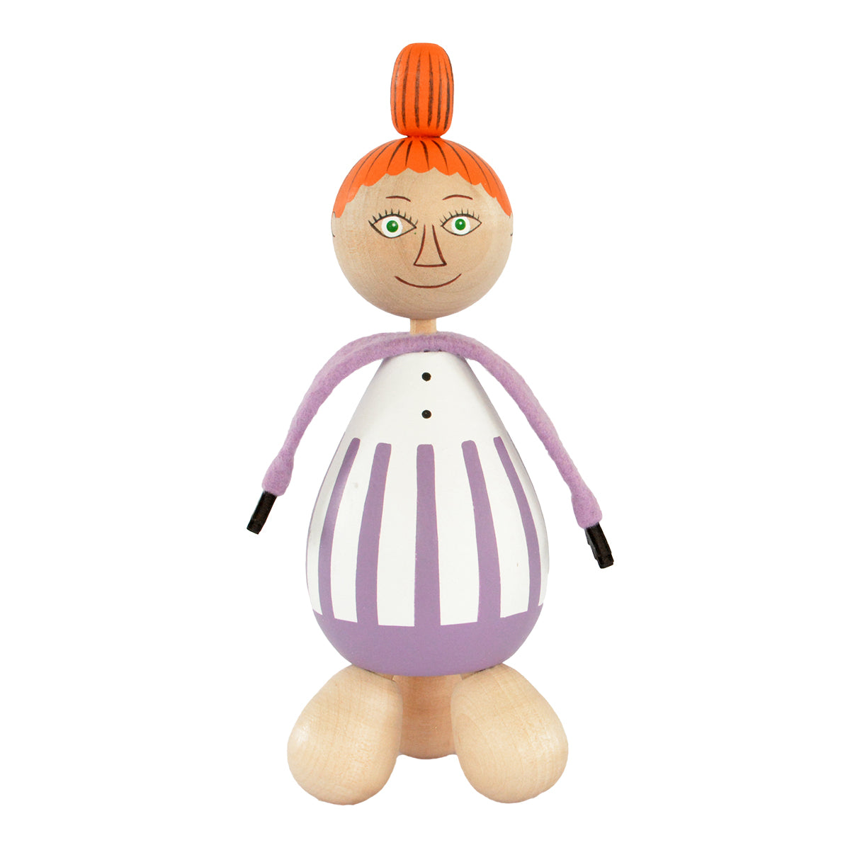 Moomin ムーミン Puulelut プーレルット 木製手描き人形 つぼ押し ( ミムラ )