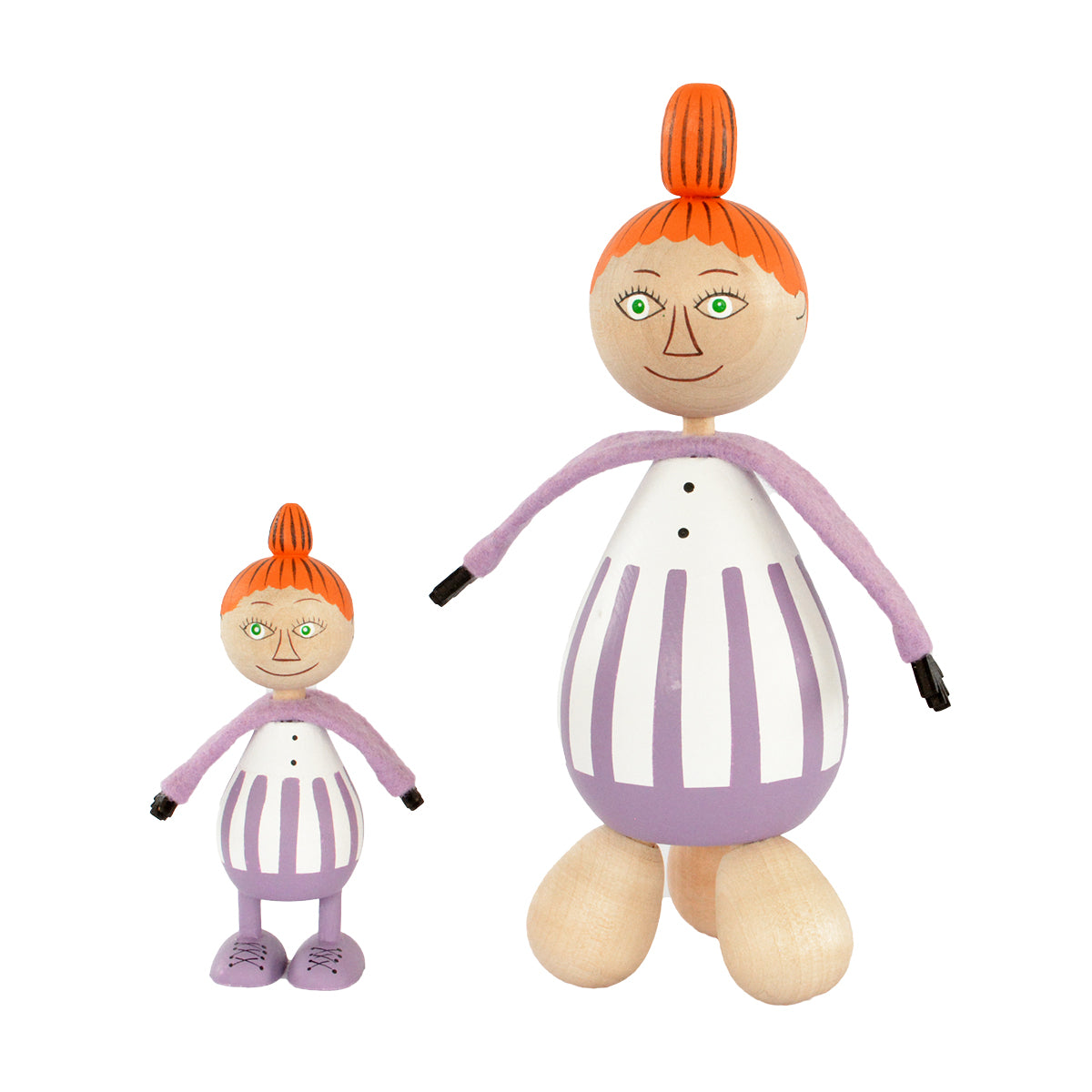 Moomin ムーミン Puulelut プーレルット 木製手描き人形 つぼ押し ( ミムラ )