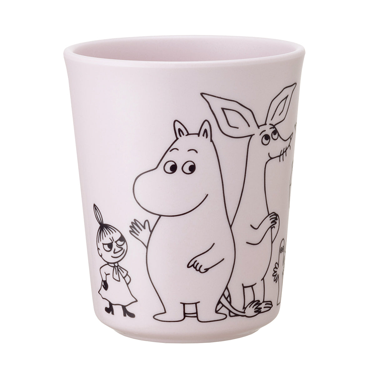 Moomin ムーミン petit jour paris プティジュールパリ メラミンカップ ( ピンク )