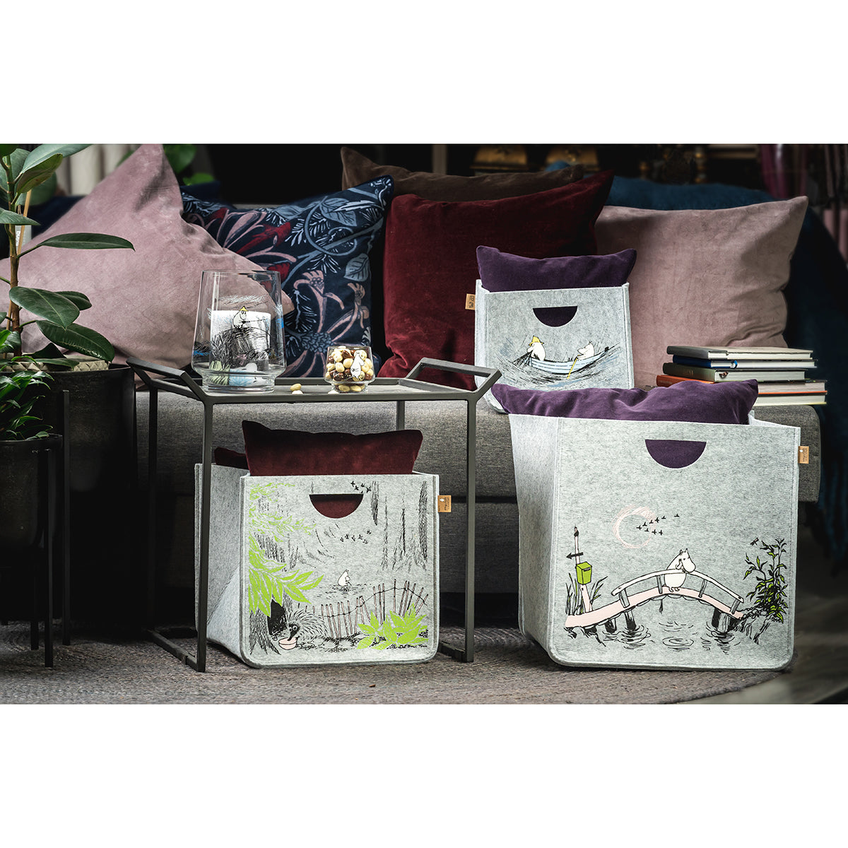 Moomin ムーミン Muurla ムールラ 収納ボックス(L / オリジナル)