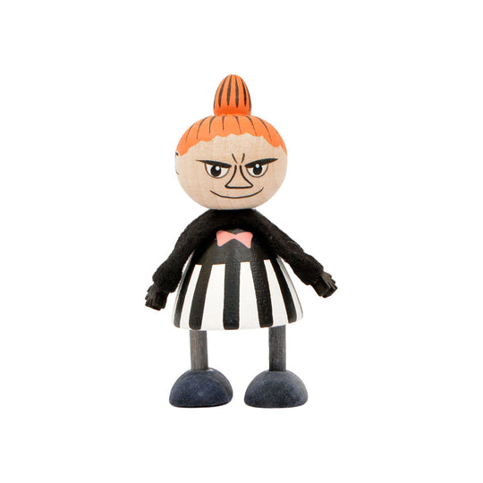 Moomin ムーミン Puulelut プーレルット 木製手描き人形 ( リトルミイ / ブラック )