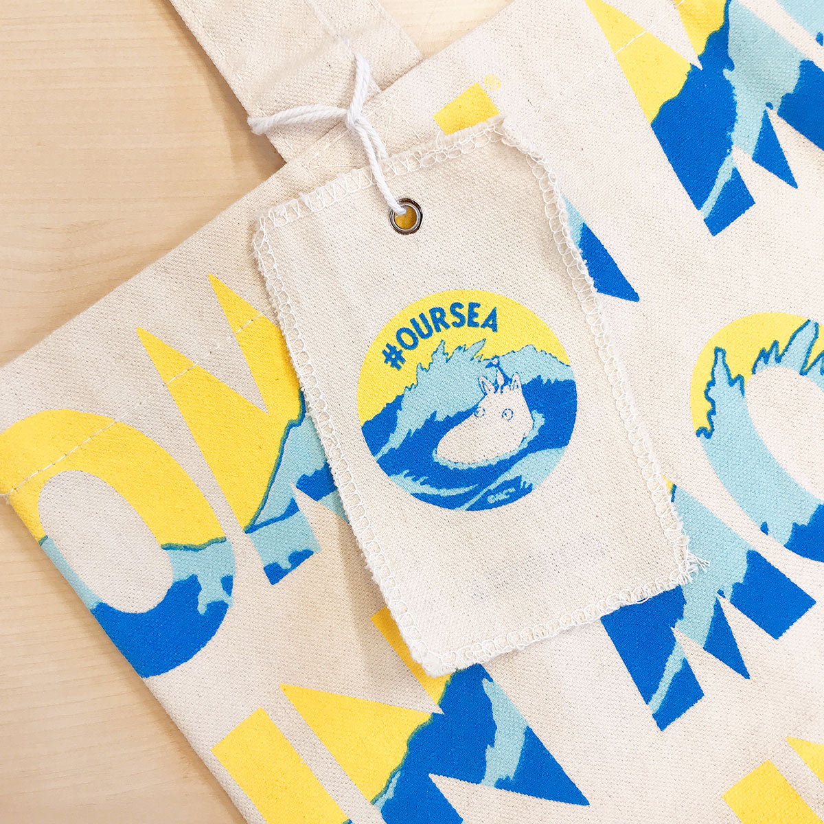 Moomin ムーミン #OURSEA トートバッグ